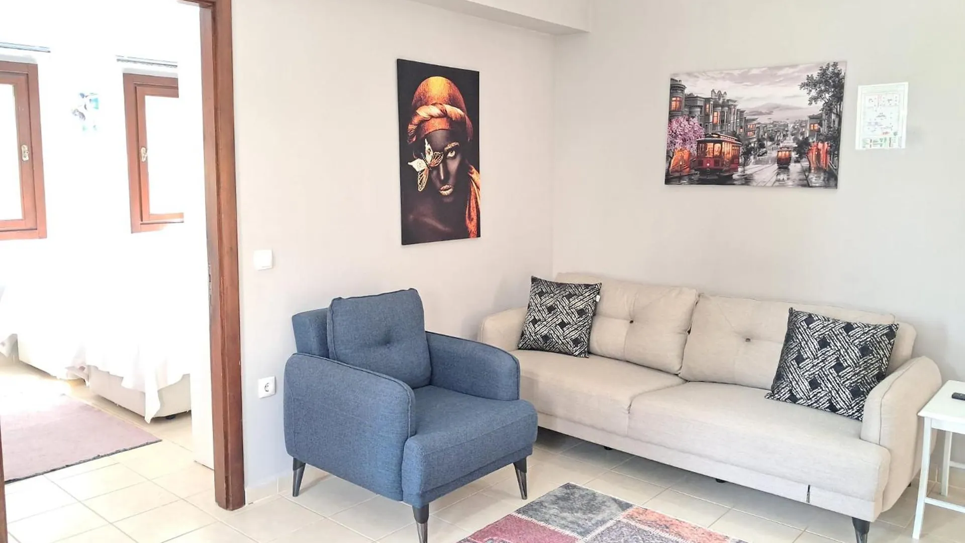 Oludeniz Villas Site, C2 Suite, Balcon, Nature Daire